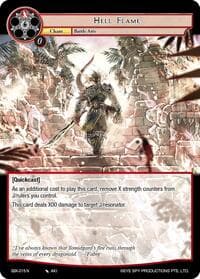 Hell Flame - The Quest of the Seven Keys - Force of Will card