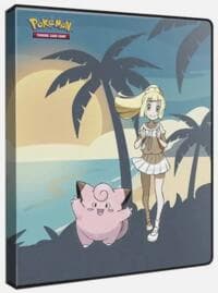 Pokemon - 4-Pocket Portfolio (Lillie and Clefairy) - Ultra Pro Storage Albums - Storage Albums card