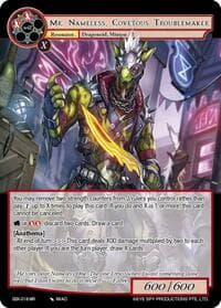 Mr, Nameless, Covetous Troublemaker - The Quest of the Seven Keys - Force of Will card