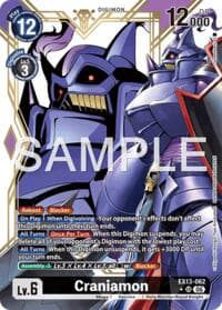 Craniamon (Alternate Art) - Chivalrous XIII - Digimon Card Game card