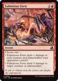 Fulminous Forte - Reality Fracture - Magic: The Gathering card