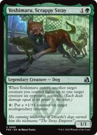 Yoshimaru, Scrappy Stray - Reality Fracture - Magic: The Gathering card