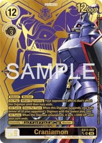 Craniamon (Rare Pull) - Chivalrous XIII - Digimon Card Game card