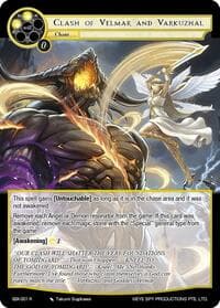 Clash of Velmar And Varkuzhal - The Quest of the Seven Keys - Force of Will card