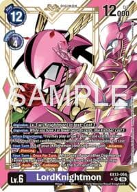 LordKnightmon (Alternate Art) - Chivalrous XIII - Digimon Card Game card