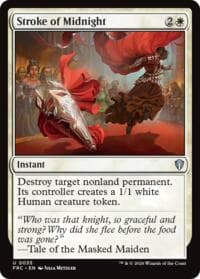 Stroke of Midnight - Commander: Reality Fracture - Magic: The Gathering card