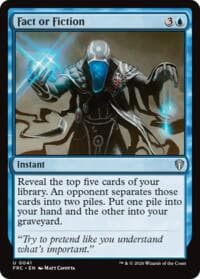 Fact or Fiction - Commander: Reality Fracture - Magic: The Gathering card