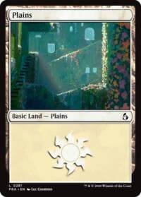 Plains (0281) - Reality Fracture - Magic: The Gathering card