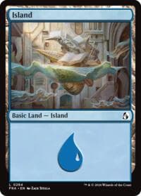 Island (0284) - Reality Fracture - Magic: The Gathering card