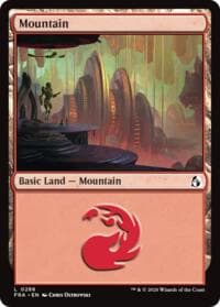 Mountain (0288) - Reality Fracture - Magic: The Gathering card