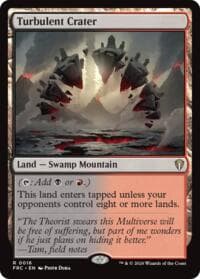 Turbulent Crater - Commander: Reality Fracture - Magic: The Gathering card