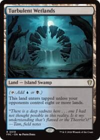 Turbulent Wetlands - Commander: Reality Fracture - Magic: The Gathering card