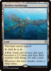 Restless Anchorage - Commander: Reality Fracture - Magic: The Gathering card