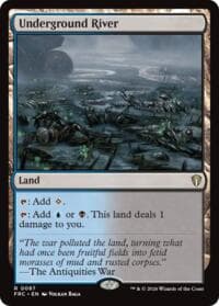 Underground River - Commander: Reality Fracture - Magic: The Gathering card