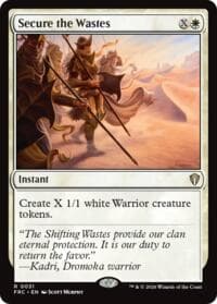 Secure the Wastes - Commander: Reality Fracture - Magic: The Gathering card
