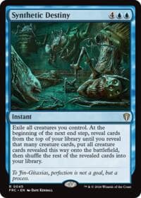 Synthetic Destiny - Commander: Reality Fracture - Magic: The Gathering card