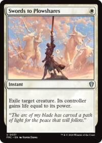 Swords to Plowshares - Commander: Reality Fracture - Magic: The Gathering card