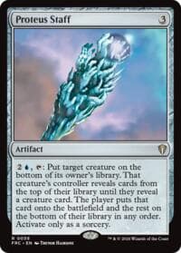 Proteus Staff - Commander: Reality Fracture - Magic: The Gathering card