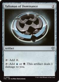 Talisman of Dominance - Commander: Reality Fracture - Magic: The Gathering card