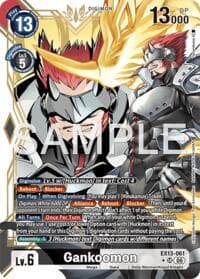 Gankoomon (Alternate Art) - Chivalrous XIII - Digimon Card Game card