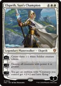 Elspeth, Sun's Champion - Commander: Reality Fracture - Magic: The Gathering card