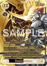 Gankoomon (Rare Pull) - Chivalrous XIII - Digimon Card Game card