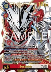 Jesmon (Alternate Art) - Chivalrous XIII - Digimon Card Game card