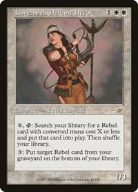 Lin Sivvi, Defiant Hero - Nemesis - Magic: The Gathering card