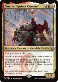 Tamiyo, Upriser Crowned - Commander: Reality Fracture - Magic: The Gathering card