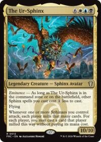 The Ur-Sphinx - Commander: Reality Fracture - Magic: The Gathering card