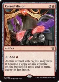 Cursed Mirror - Commander: Reality Fracture - Magic: The Gathering card