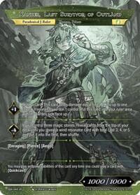 The World Tree's Guardian // Xander, Last Survivor of Outland - The Quest of the Seven Keys - Force of Will card
