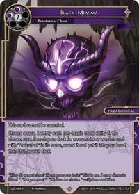 Black Miasma - The Quest of the Seven Keys - Force of Will card