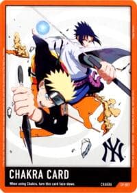 Chakra Card (New York Yankees) - Promotion Cards - Naruto Card Game card