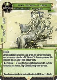 Muse, Celestial of Music - The Quest of the Seven Keys - Force of Will card