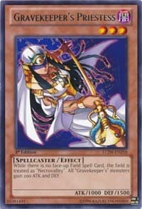 Gravekeeper's Priestess - Legendary Collection 4: Joey's World - YuGiOh card