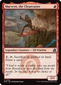 Marwyn, the Clearcutter - Reality Fracture - Magic: The Gathering card