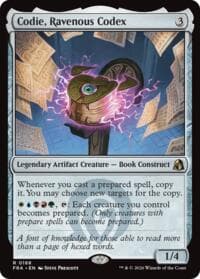 Codie, Ravenous Codex - Reality Fracture - Magic: The Gathering card