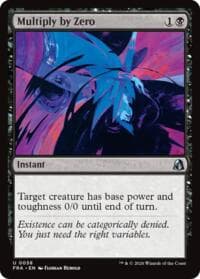 Multiply by Zero - Reality Fracture - Magic: The Gathering card