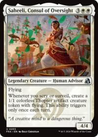 Saheeli, Consul of Oversight - Reality Fracture - Magic: The Gathering card