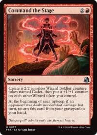 Command the Stage - Reality Fracture - Magic: The Gathering card