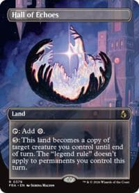 Hall of Echoes (Borderless) - Reality Fracture - Magic: The Gathering card