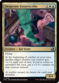 Desperate Futurescribe - Reality Fracture - Magic: The Gathering card