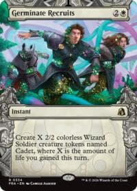 Germinate Recruits (Showcase) - Reality Fracture - Magic: The Gathering card