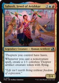 Saheeli, Jewel of Avishkar - Reality Fracture - Magic: The Gathering card