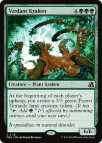 Verdant Kraken - Reality Fracture - Magic: The Gathering card