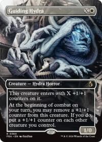 Guiding Hydra (Borderless) - Reality Fracture - Magic: The Gathering card