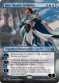 Jace, Reality Sculptor (Borderless) - Reality Fracture - Magic: The Gathering card