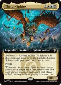 The Ur-Sphinx (Extended Art) - Commander: Reality Fracture - Magic: The Gathering card