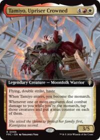 Tamiyo, Upriser Crowned (Extended Art) - Commander: Reality Fracture - Magic: The Gathering card